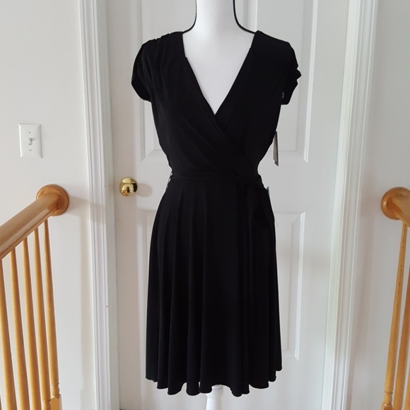 XOXO Collection Dresses & Skirts - 29:11  - XOXO Collection Vintage Black Wrap Dress
